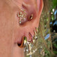 8 karaat chunky hoops