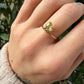18 karaat gouden peridot ring