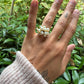 14 karaat gouden parel ring