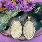 Zilveren medaillon locket