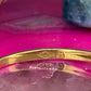 18 karaat gouden ring met robijn, smaragd en diamant