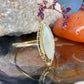 14 karaat gouden opaal ring
