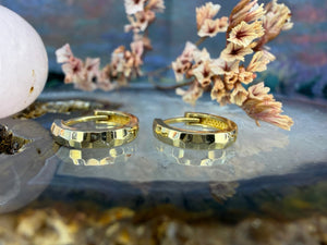 14 karaat gouden mini hoops