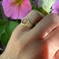 14 karaat gouden ring met goudsteen