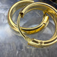18 karaat gouden oorringen
