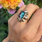 14 karaat gouden Limoges ring