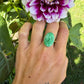10 karaat ring met jade steen