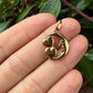 14 karaat gouden maan hanger