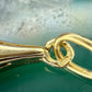 14 karaat gouden antieke opaal hanger