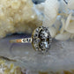 14 karaat gouden ring met diamanten
