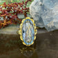 14 karaat gouden topaas ring