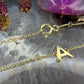 14 karaat gouden ‘A’ armbandje