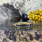 14 karaat gouden saffier ring