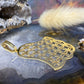 14 karaat gouden hanger Fatima handje
