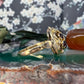 14 karaat gouden granaat ring