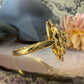 14 karaat gouden filigraan ring