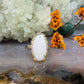 14 karaat gouden opaal ring