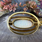 14 karaat gouden opaal hanger