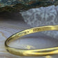 14 karaat gouden rookkwarts ring