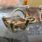14 karaat gouden hoops met bedels