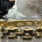 14 karaat gouden schakel ring