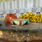 14 karaat gouden ingelegde ring