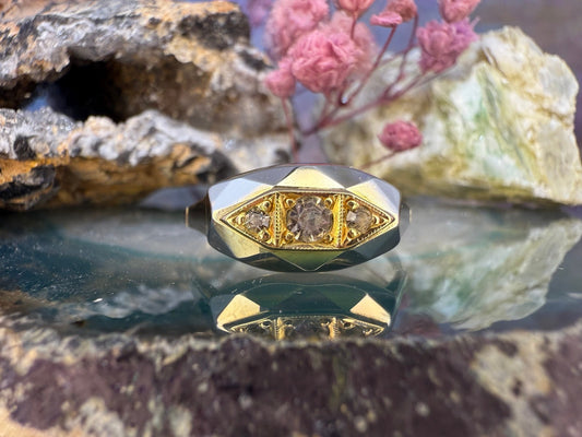 18 karaat gouden antieke ring