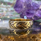 9 karaat gegraveerde ring
