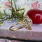 9 karaat topaas ring