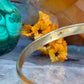 14 karaat gouden mosagaat ring