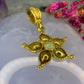 18 karaat gouden opaal hanger