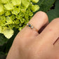 18 karaat gouden saffier en diamant ring