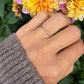 14 karaat gouden aanschuif ring