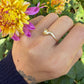 14 karaat gouden golf ring