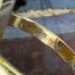 14 karaat gouden tijgeroog ring