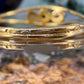 18 karaat gouden saffier en diamant ring