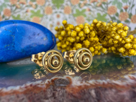 14 karaat gouden oorknoppen
