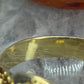 14 karaat gouden bloedkoraal ring