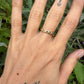18 karaat gouden ring met diamanten