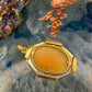 14 karaat wit- en geelgouden camee hanger