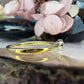 14 karaat gouden diamant ring