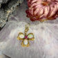 14 karaat gouden klaver hanger