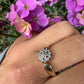 8 karaat diamant ring