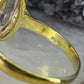 14 karaat gouden saffier ring