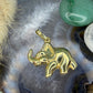 8 karaat olifant hanger