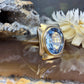 9 karaat spinel ring