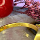 18 karaat gouden ring met granaat en parels