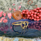 18 karaat gouden harten ring