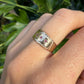 14 karaat gouden ring met robijntjes
