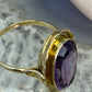 14 karaat gouden amethist ring